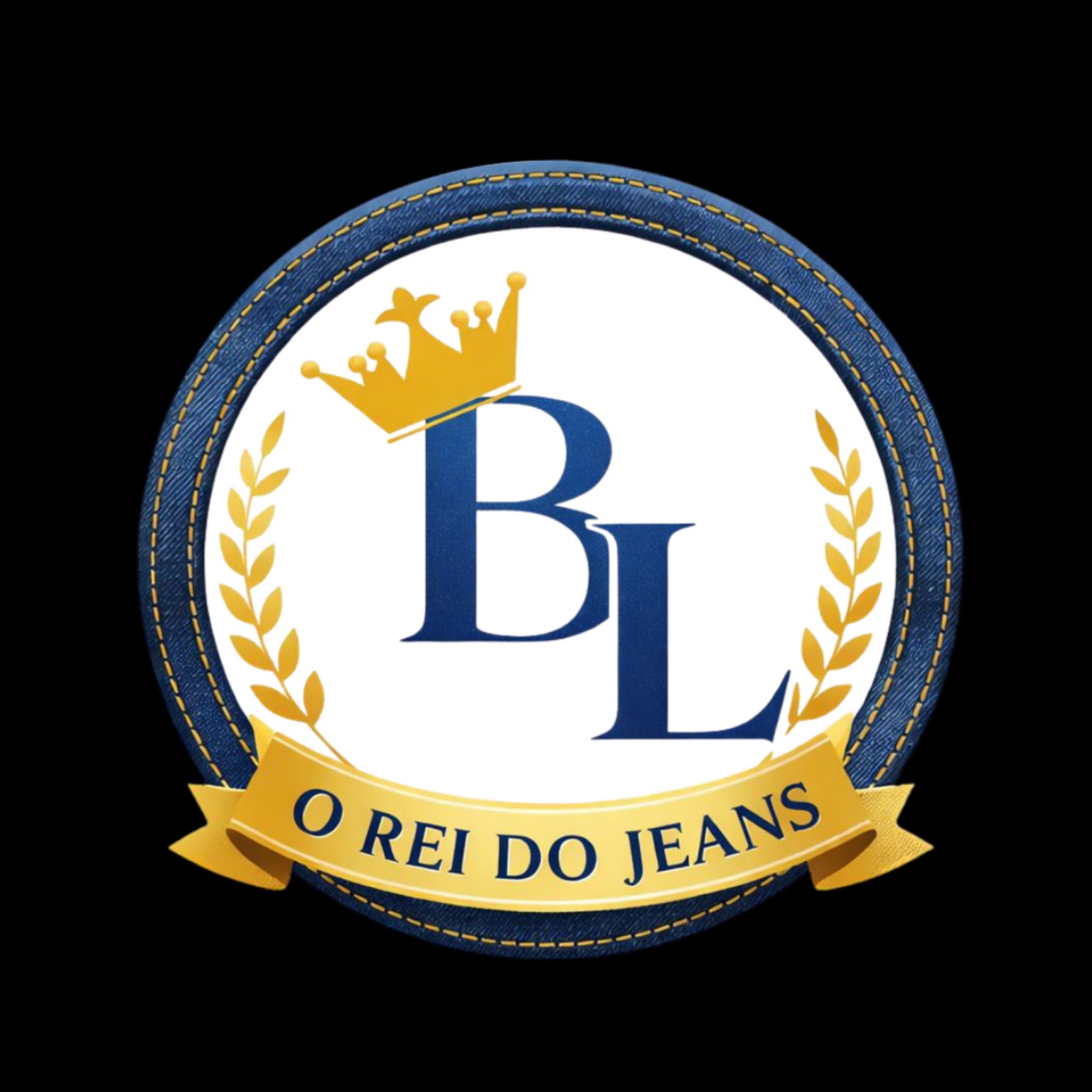 Logo BL Modas — O Rei do Jeans